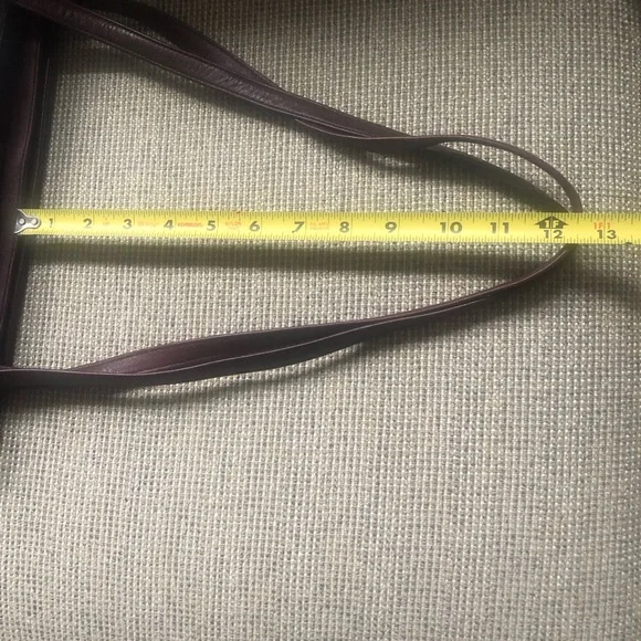 Vintage Etienne Aigner Large Brown Leather Shoulder Bag - Picture 10 of 11